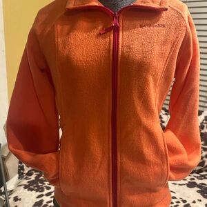 Columbia Vibrant Orange Fleece